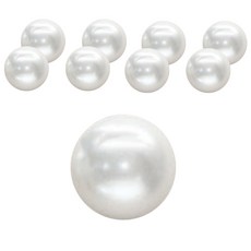 허그 진주 단추 21mm, 9개
