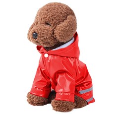 Block Mart 寵物螢光安全背心, 紅色