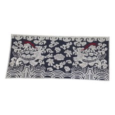 HAPPY BEARS 韓服十壽銀刺繡布章, 混色, 1個