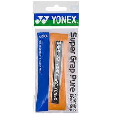 요넥스 Super Grap Pure 그립 AC-108EX, 오렌지, 1개