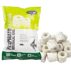 YEE白色陶瓷過濾環 500g YFM-026, 1個