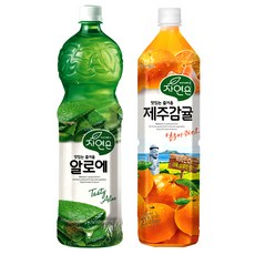 자연은 알로에 1.5L x 1p + 제주감귤 1.5L x 1p, 2개