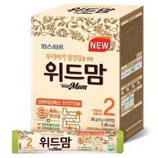 파스퇴르 위드맘 스틱분유 2단계, 20개입, 1개