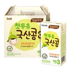 앱솔루트 첫두유 국산콩 3단계, 콩, 16개, 190ml