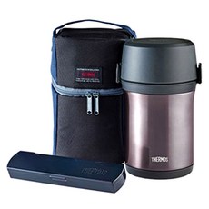 써모스 보온도시락 TKLD-1600F, 바이올렛(VL), 1개