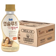 앱솔루트 엄마가 만든 프리미엄 명작 액상분유 2단계 6-12개월, 240ml, 24개