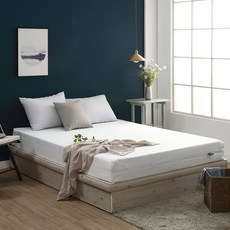 리브맘 무중력 메모리폼 롤팩 매트리스, 삼중직화이트, 10cm