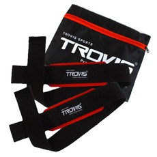 TROVIS 健身棉質拉力帶 2入 + 收納袋, 混合顏色, 1套