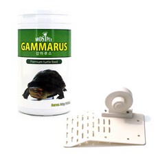 감마루스 거북이 사료 + 켈란 쉼터 S, 100g, 1세트