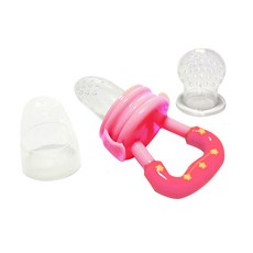 그로미미 유아용 과즙망, 핑크, 1세트