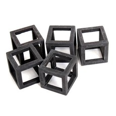 蝦用陶瓷迷你骰子遊樂場 水族箱裝飾, 5個