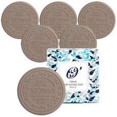 오프레쉬 내추럴 해초모공 클렌징 비누, 100g, 6개