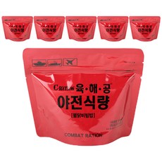 육해공 야전식량 즉석 불닭비빔밥, 110g, 6개