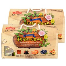 綜合水果軟糖 2kg, 17種果凍, 2盒