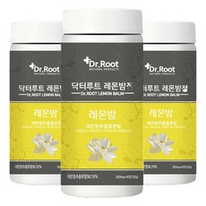 닥터루트 레몬밤정, 60정, 3개
