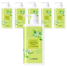 더샘 터치 온 바디 스위트라임 바디 워시, 300ml, 6개