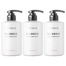 잇츠스킨 센트유얼 바디로션 스플렌디드 프레쉬플로럴향, 310ml, 3개