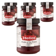 헬리오스 산과일 프리저브 잼, 340g, 6개