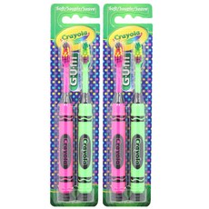 GUM SUNSTAR 兒童馬克筆造型牙刷, 隨機出貨, 2組, 2支