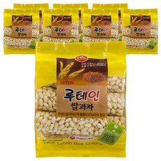 맘모스제과 루테인 쌀과자, 70g, 8개