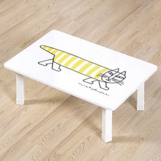 SUWOO 設計師多功能桌 My Key 大 72*48cm, 黃色