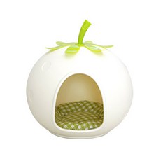 레드퍼피 프리미엄 런던 펫 하우스 방석 랜덤 발송, 크림, 1개