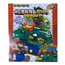 토이트론 마리오 익사이팅 어드벤쳐게임 주니어 액션보드게임, 혼합 색상, 1개