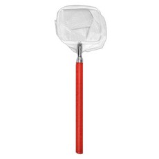 不鏽鋼蝦專用伸縮方形撈網 紅色, 1個