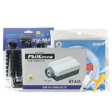 海綿過濾器 XY-2831 + Pilgreen 氣泡器 BT-A35 套組, 1套