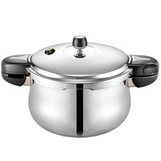 PNPOONGNYUN High Class IH 3層Hive壓力鍋, 6L, 1個, 混色