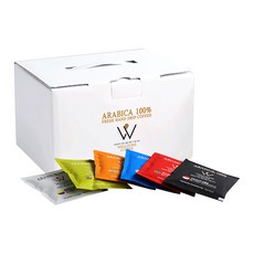 WELLDONE COFFEE 濾掛式綜合手沖咖啡組 36包入, 6種咖啡, 1組