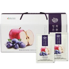 CheongChun NongJang 新鮮李子蘋果汁, 80ml, 30包