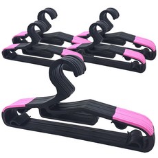 HAPPYHOME 防滑衣架, 粉色的, 50個