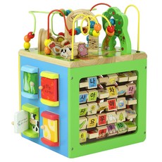 Todolibro 學習韓文農場雲霄飛車木製玩具組, 1組