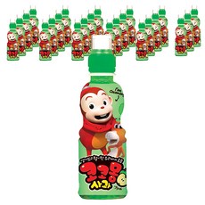 Woongjin 香腸猴風味飲料 蘋果口味, 200ml, 24瓶