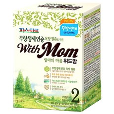 파스퇴르 위드맘 무항생제 스틱분유 2단계, 20개입, 1개