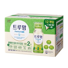 트루맘 프리미엄 액상분유 2단계 240ml, 12개