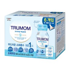 트루맘 액상분유 1단계, 240ml, 6개