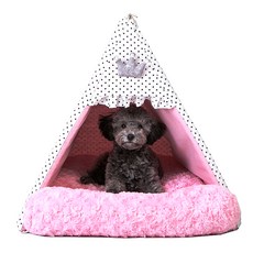 DING DONG PET 寵物Tippy屋, 圓點粉紅