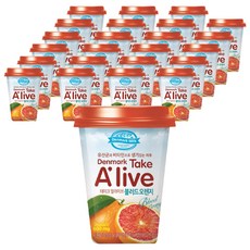 덴마크 테이크 얼라이브 블러드오렌지, 250ml, 24개