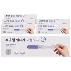 스마일 더블체크 임신테스트기, 1개입, 6개