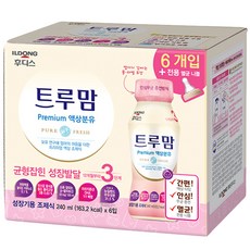 트루맘 프리미엄 액상분유 3단계, 240ml, 6개