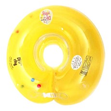 Dr.ring 嬰兒游泳脖圈 26cm, 黃色的, 1個
