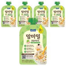 매일 맘마밀 안심이유식 9개월부터 100 g, 브로콜리와닭가슴살, 100g, 5개