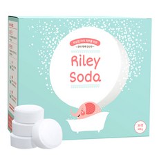Riley Soda 保濕沐浴錠 30入, 600g, 1盒