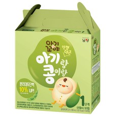 남양 한뼘 더 큰 아기랑콩이랑 두유 1단계 180ml, 16개