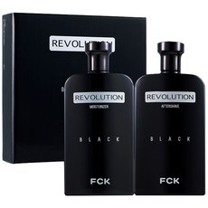 FILA 斐樂 REVOLUTION BLACK男士護膚保養 2件組, 1組, 乳液140ml+護膚水140ml