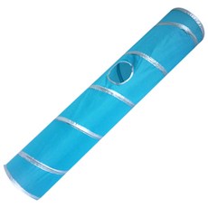 ZEZEPET 貓咪玩具隧道, 藍色, 1入