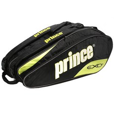 [PRINCE] 프린스 테니스가방 2종, 02.PBG304-092 (검정/녹색), 1개