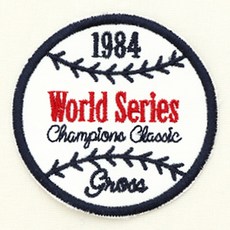 HAPPY BEARS 棒球 1984 縫製式臂章, 混合顏色, 3個